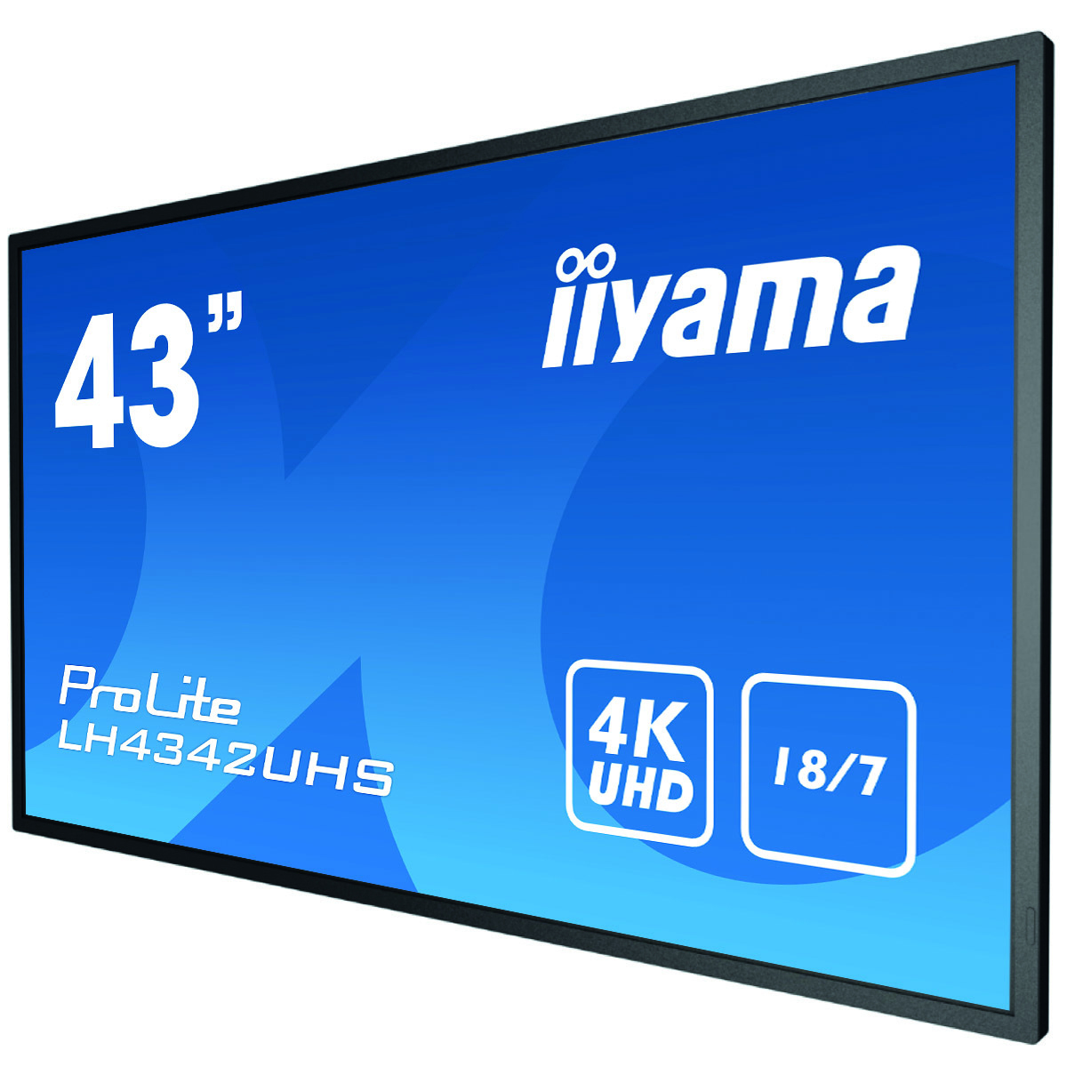 IIYAMA 108cm (42.5) LH4342UHS-B3 16:9 DVI+HDMI+USB IPS (Speditionsversand)