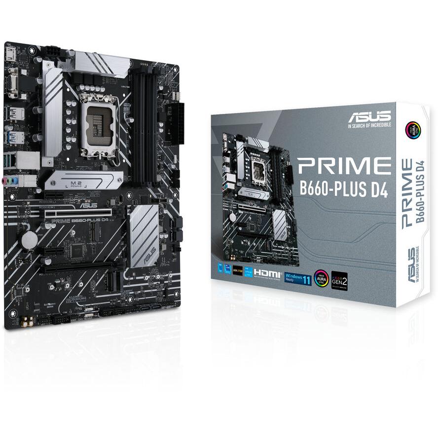 MB ASUS PRIME B660-PLUS D4 (Intel,1700,DDR4,ATX)