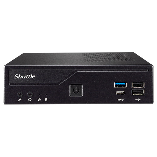 Shuttle Barebone slim DH610 Intel/SO-DDR4/black