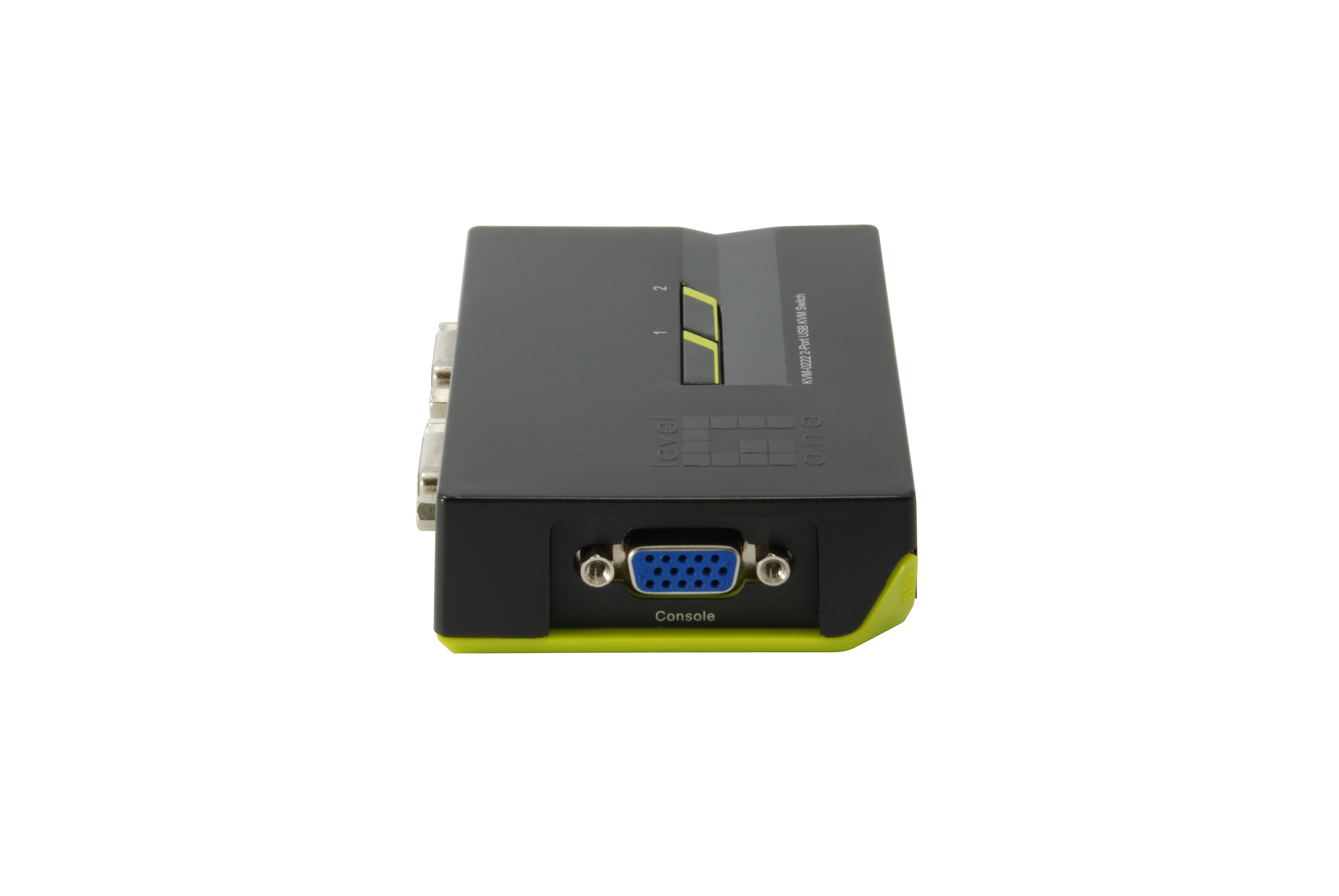 LevelOne KVM Switch 2x VGA/USB KVM-0222 Black Edition