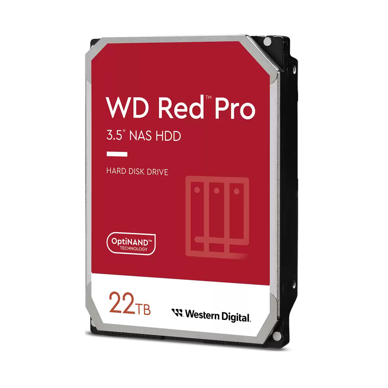WD Red Pro 8.9cm (3.5) 22TB SATA3 7200 512MB WD221KFGX intern bulk