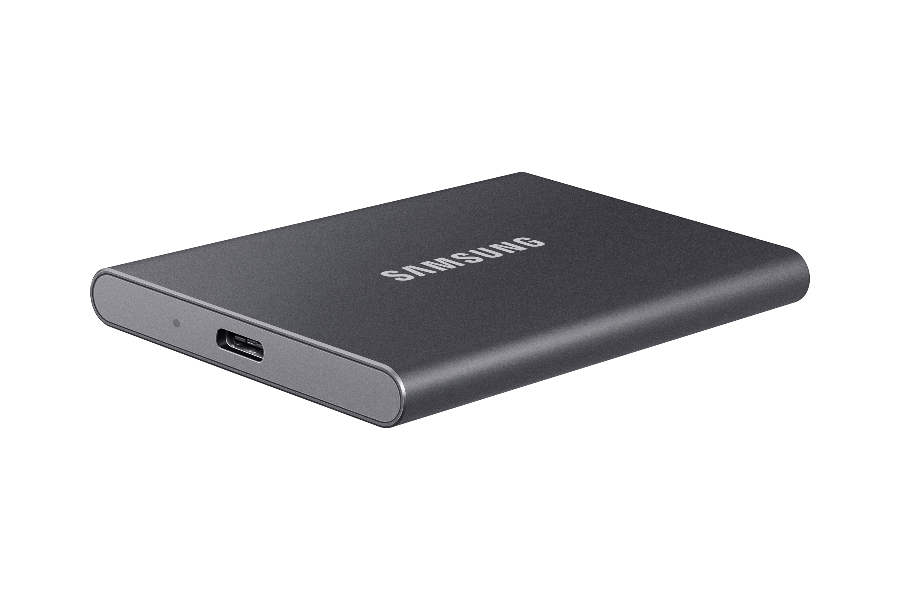 SSD 500GB Samsung Portable SSD T7 USB3.2 Gen.2 Titan Grey extern Kit