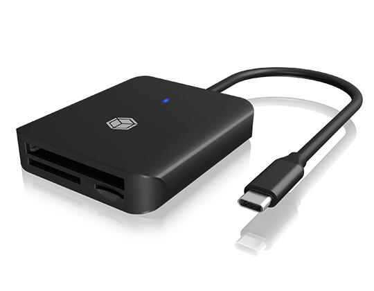 Kartenleser IcyBox USB3.2 (Gen1) Type-C CFast SD extern retail